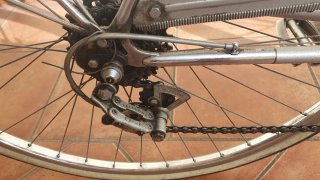 Bicicleta Clásica Plateada