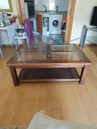 Mesa de centro de madera