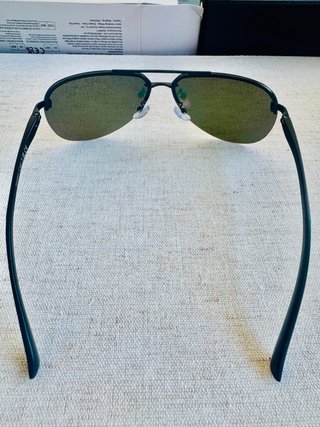 Gafas de sol tornasol naranjas y rojas