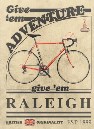 Bicicleta Raleigh Desert Morada