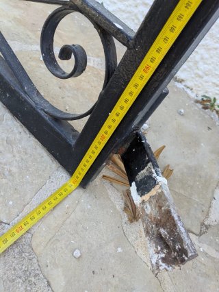 Reja de seguridad para puerta