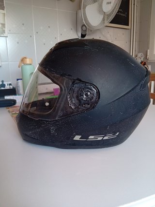 Casco Moto LS2 Negro