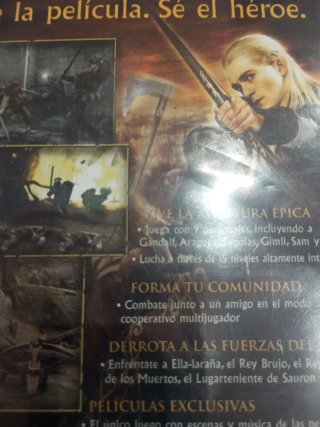 LA SAGA El Señor de los Anillos para PS2. 4 JUEGOS