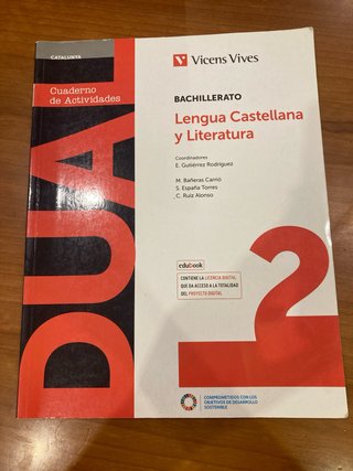 Lengua castellana y literatura 2 bachillerato :...