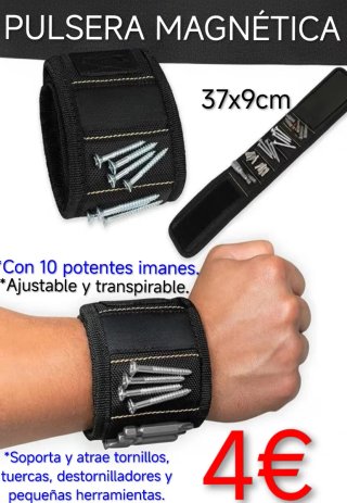 Pulsera Magnética para Bricolaje