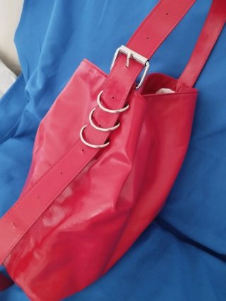 Bolso Rojo, Hombro (y cruzado). Stradivarius