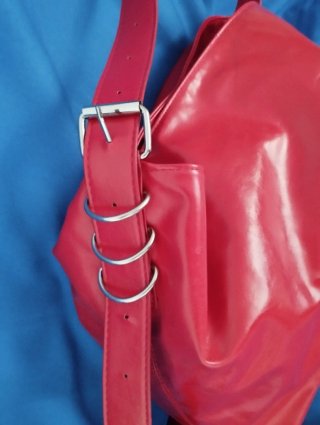 Bolso Rojo, Hombro (y cruzado). Stradivarius