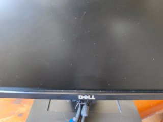 Pantalla Dell Negra/Gris