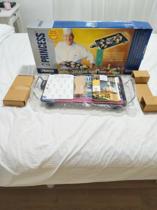Plancha Princess Classic Table Chef sin usar