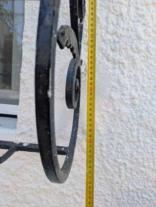 Reja de seguridad para ventana forja