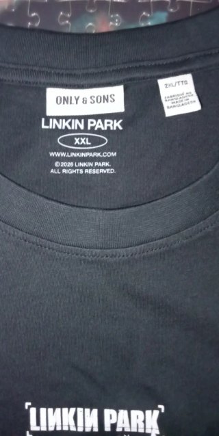 Camiseta Only & Sons Linkin Park Talla XXL Negra
