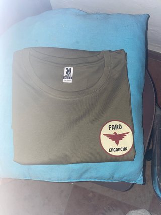 Camiseta Roly Talla XXL Verde Oliva