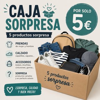 Caja sorpresa 5 productos