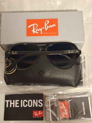 CATS 5000 RB4125 NEGRO BRILLO NUEVA ORIGINAL