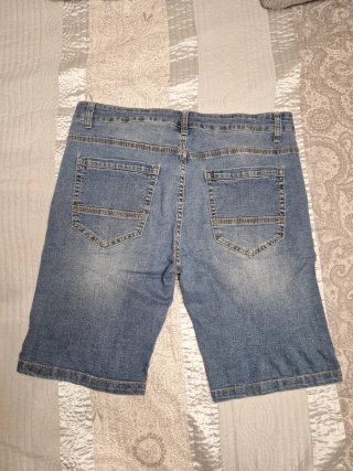 Pantalón corto vaquero 3-D DIMENSION azul