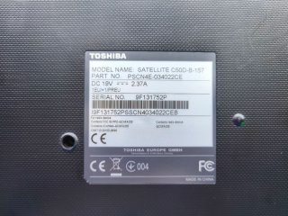 PORTATIL TOSHIBA SATELLITE AMD A8 4GB RAM 1TB HDD