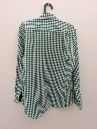 Camisa Fred Perry cuadros verde hombre