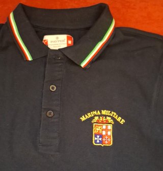 Polo PANTHER Blu Marina Militare tg. M