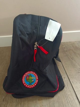 Bolsa de deporte John Smith negra y roja