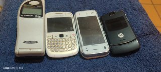 Lote 4 Teléfonos Móviles Antiguos