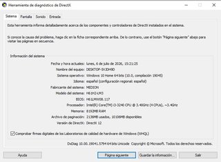 PC Medion Intel i3 3.40GHz 8GB RAM 1TB NVIDIA