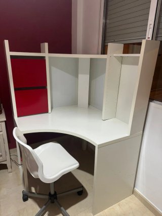 Scrivania angolare per bambini