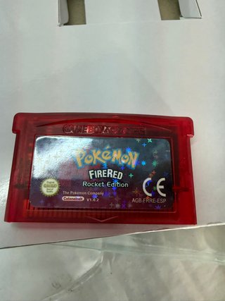 Pokemon FireRed Rocket Edition Game Boy Advance