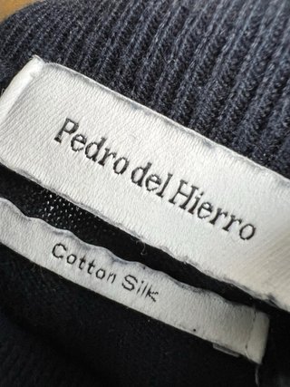 Jersey cuello alto Pedro del Hierro negro