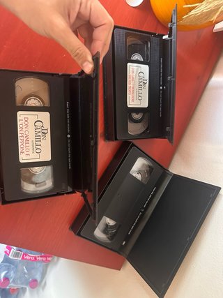 Tre VHS Don Camillo e Peppone