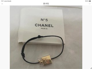 Pulsera Chanel Nº5 Frasco Dorado