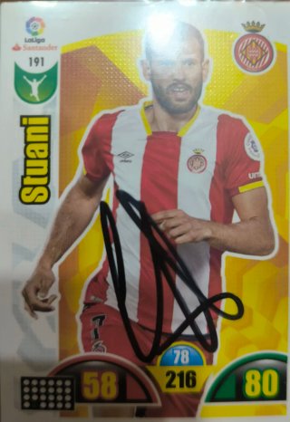 Adrenalyn 2017-18 Cromos firmados del Girona