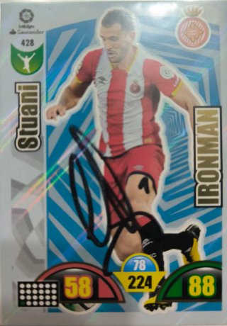 Adrenalyn 2017-18 Cromos firmados del Girona