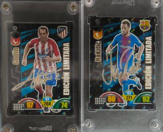 Adrenalyn 2017-18 Cromos firmados del Girona