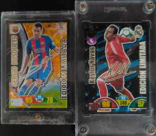 Adrenalyn 2017-18 Cromos firmados del Girona