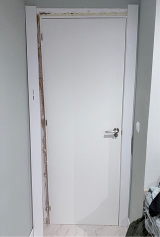 Puerta de interior blanca