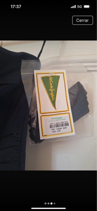 Vestido de fiesta azul sin estrenar con etiquetas