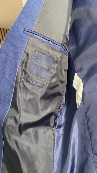 Americana Zara azul Talla M