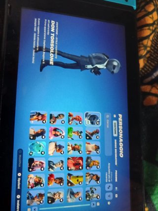 Nintendo switch con account fortnite