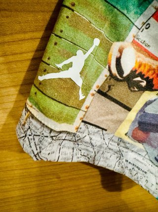 Camiseta Jordan XL Estampado Multicolor