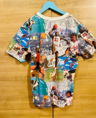 Camiseta Jordan XL Estampado Multicolor