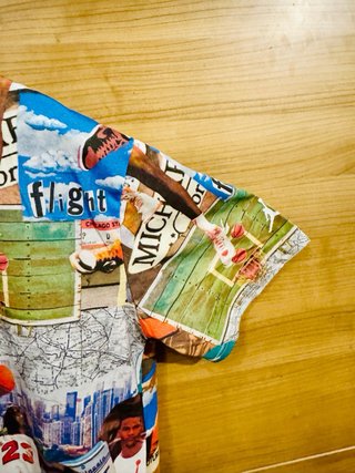 Camiseta Jordan XL Estampado Multicolor