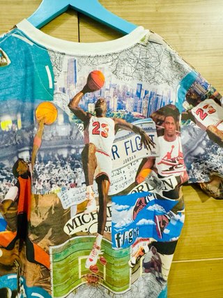 Camiseta Jordan XL Estampado Multicolor