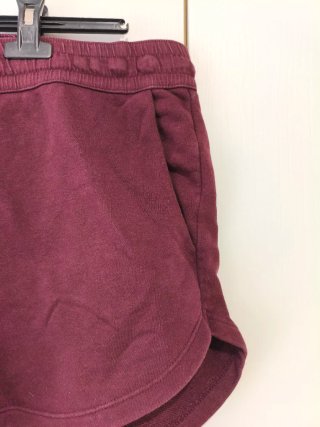 Pantalones cortos chándal H&M granate XL