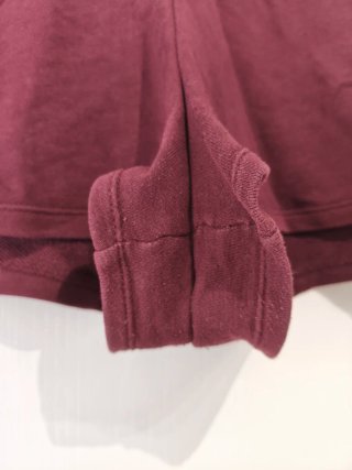 Pantalones cortos chándal H&M granate XL