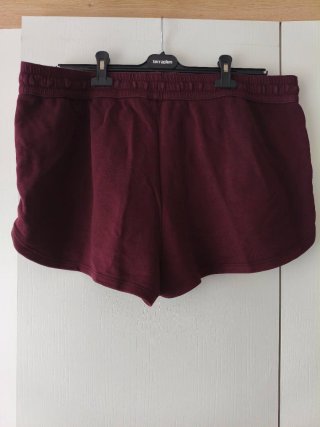 Pantalones cortos chándal H&M granate XL