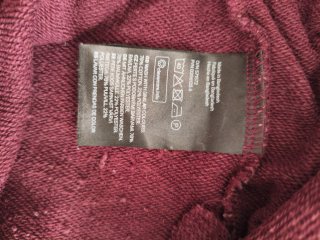 Pantalones cortos chándal H&M granate XL