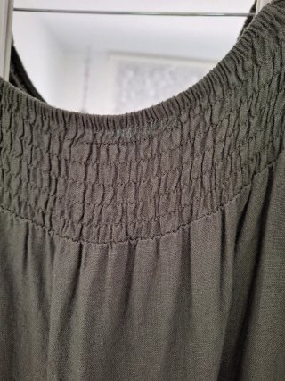 Vestido WODEMAYA verde militar talla única