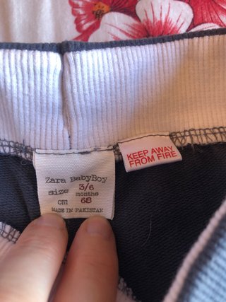 Pantaloncini tuta 3/6 mesi