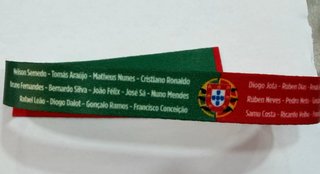 Pulseira Seleção Portugal Jogadores
