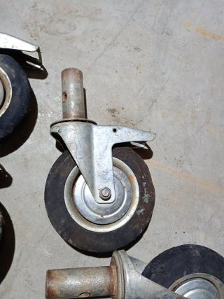 Ruedas para andamio